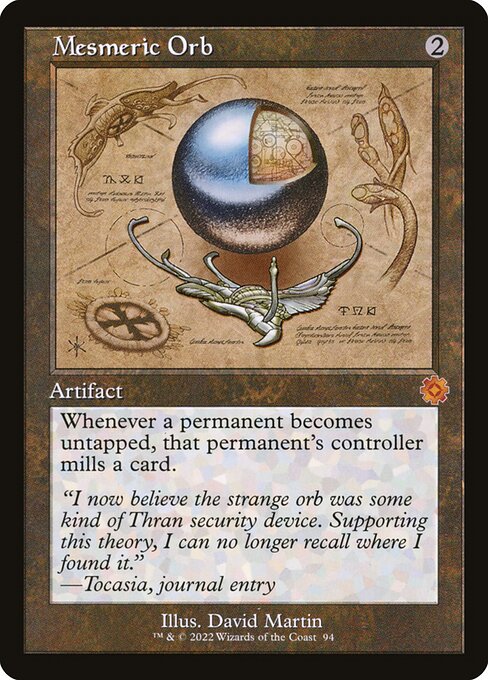 Mesmeric Orb - The Brothers' War Retro Artifacts Mythic Card