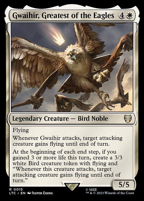 Gwaihir, Greatest of the Eagles - Tales of Middle-earth Commander Rare Card