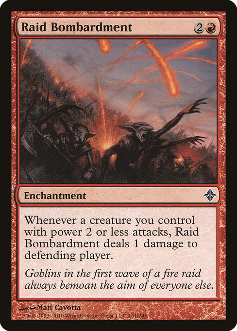 Raid Bombardment - Rise of the Eldrazi Common Card