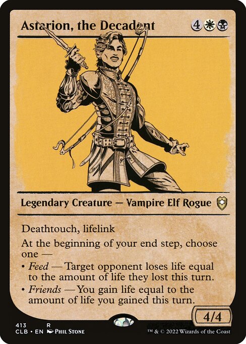 Astarion, the Decadent - Commander Legends: Battle for Baldur's Gate Rare Card
