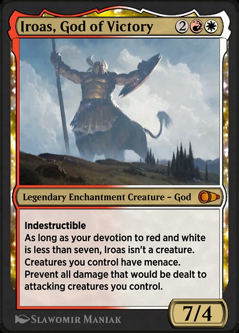 Iroas, God of Victory - Pioneer Masters Mythic Card