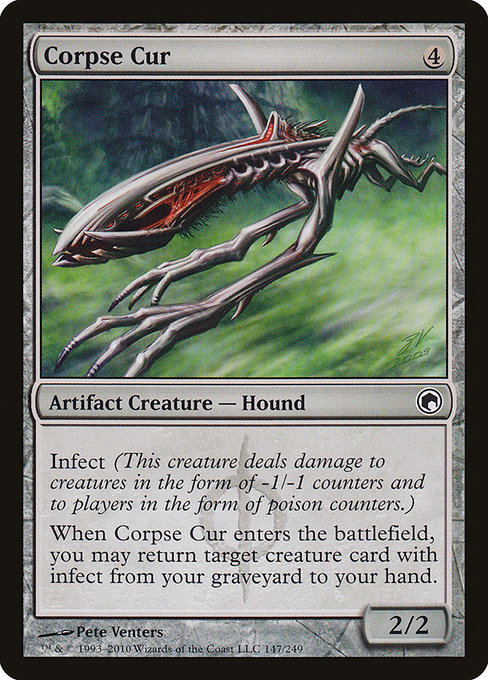 Corpse Cur - Scars of Mirrodin Common Card