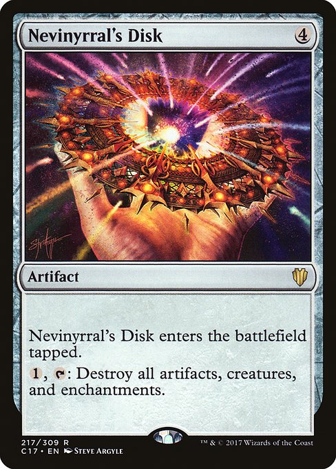 Nevinyrral's Disk - Commander 2017 Rare Card
