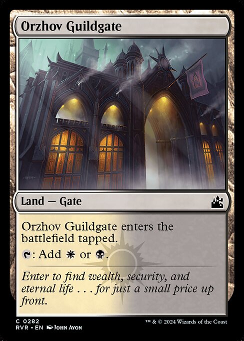 Orzhov Guildgate - Ravnica Remastered Common Card