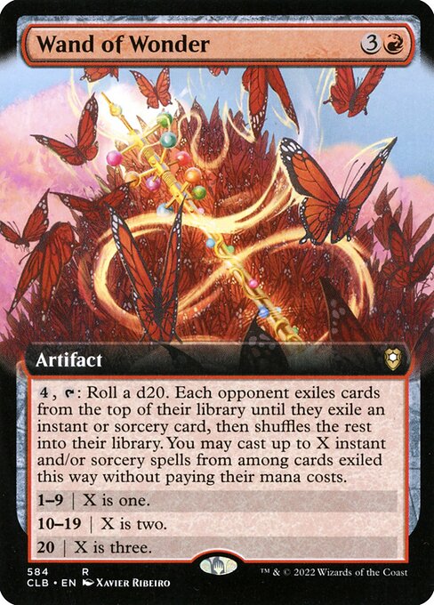 Wand of Wonder - Commander Legends: Battle for Baldur's Gate Rare Card