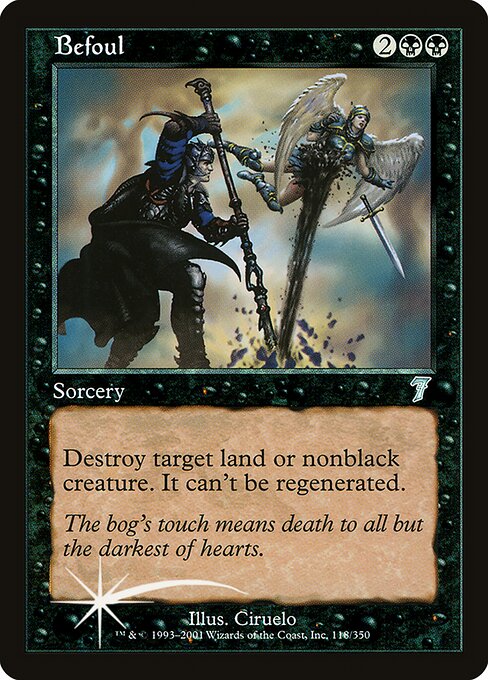 Befoul - Seventh Edition Uncommon Card