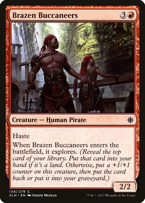 Brazen Buccaneers - Ixalan Common Card