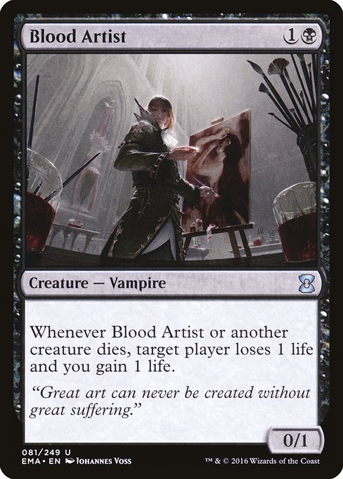Blood Artist - Eternal Masters Uncommon Card