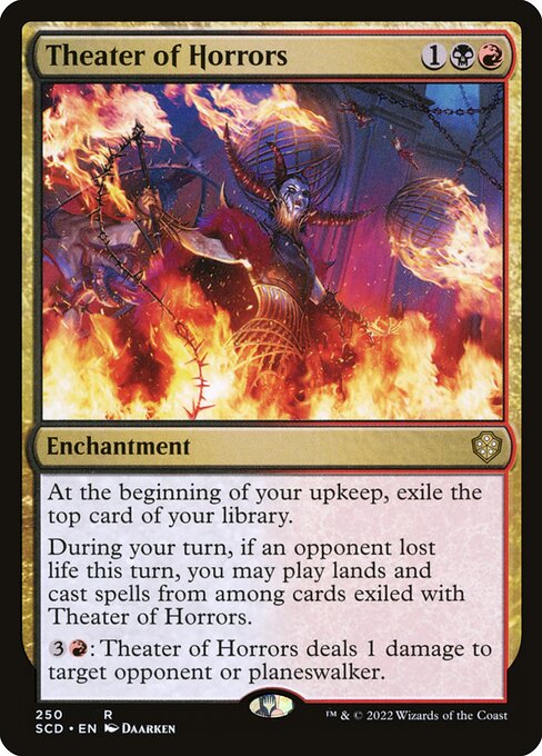 Theater of Horrors - Starter Commander Decks Rare Card
