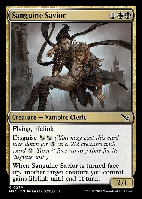 Sanguine Savior - Murders at Karlov Manor Common Card