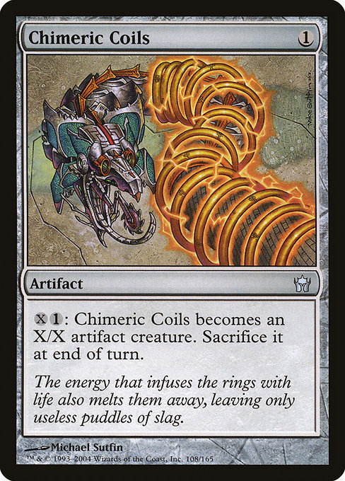 Chimeric Coils - Fifth Dawn Uncommon Card
