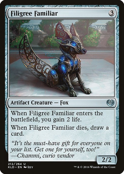 Filigree Familiar - Kaladesh Uncommon Card