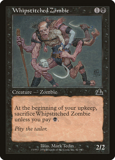 Whipstitched Zombie - Prophecy Common Card