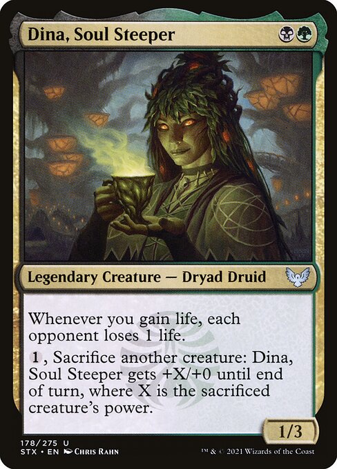 Dina, Soul Steeper - Strixhaven: School of Mages Uncommon Card