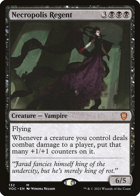 Necropolis Regent - Crimson Vow Commander Mythic Card