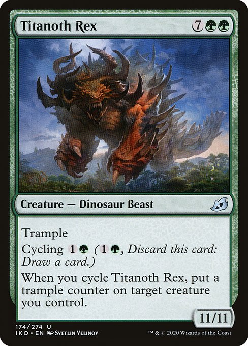 Titanoth Rex - Ikoria: Lair of Behemoths Uncommon Card