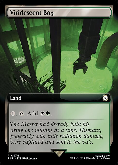 Viridescent Bog - Fallout Rare Card