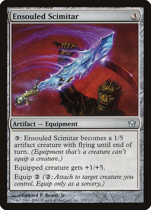 Ensouled Scimitar - Fifth Dawn Uncommon Card