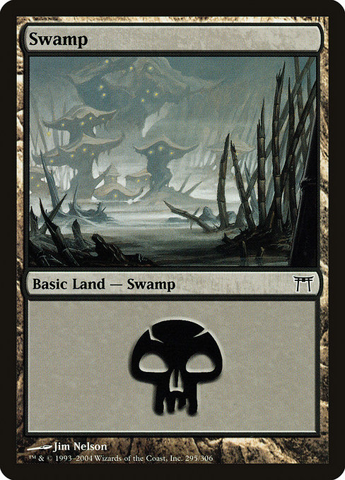 Swamp - Champions of Kamigawa Common Card
