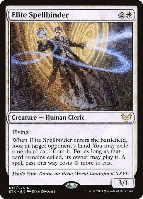 Elite Spellbinder - Strixhaven: School of Mages Rare Card