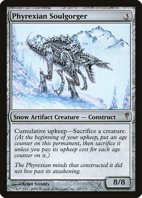 Phyrexian Soulgorger - Coldsnap Rare Card