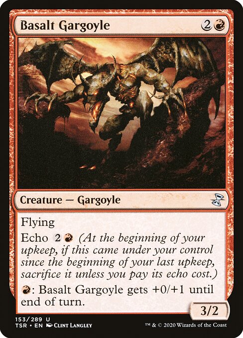Basalt Gargoyle - Time Spiral Remastered Uncommon Card