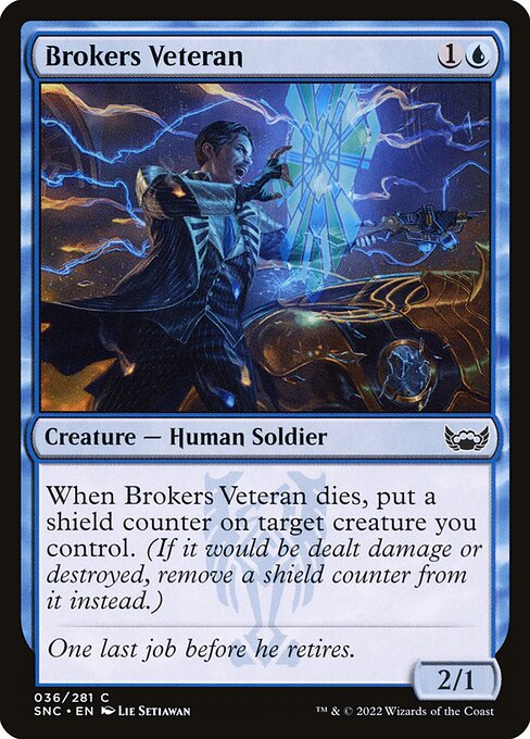 Brokers Veteran - Streets of New Capenna Common Card