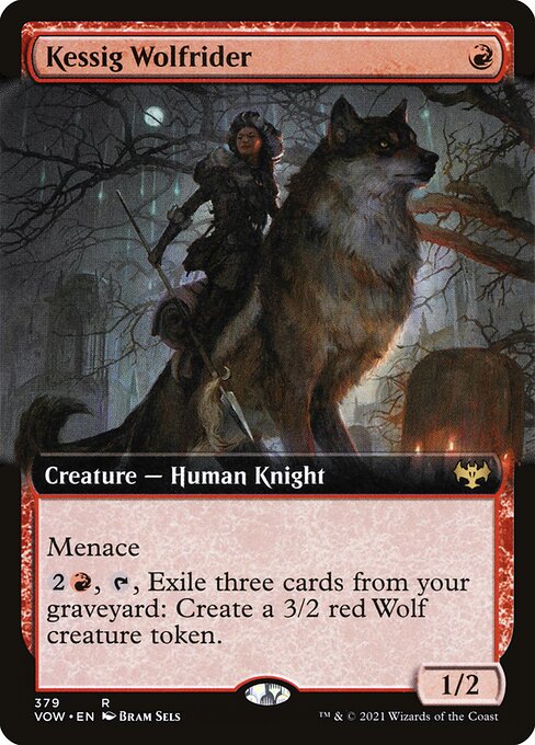 Kessig Wolfrider - Innistrad: Crimson Vow Rare Card