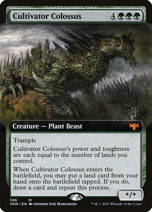 Cultivator Colossus - Innistrad: Crimson Vow Mythic Card