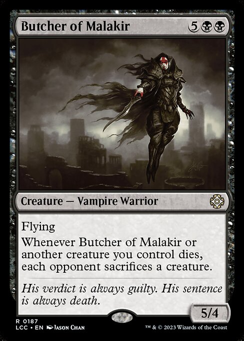 Butcher of Malakir - The Lost Caverns of Ixalan Commander Rare Card