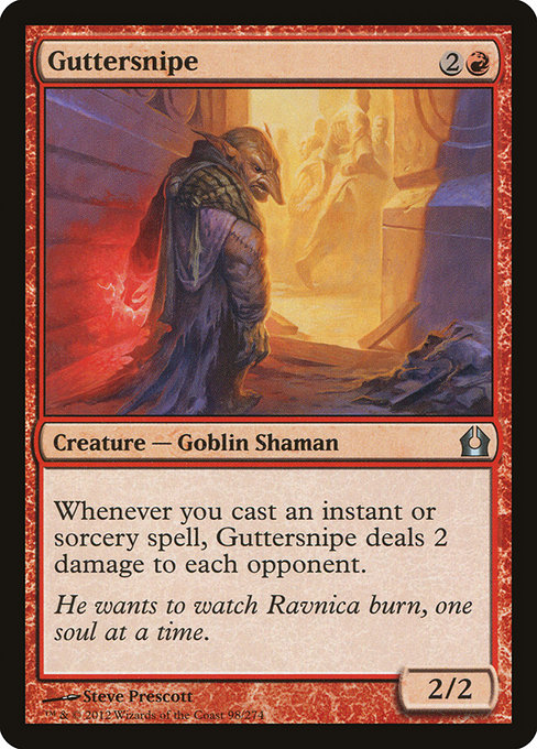 Guttersnipe - Return to Ravnica Uncommon Card
