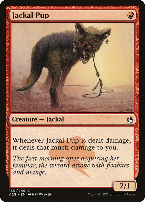 Jackal Pup - Masters 25 Common Card
