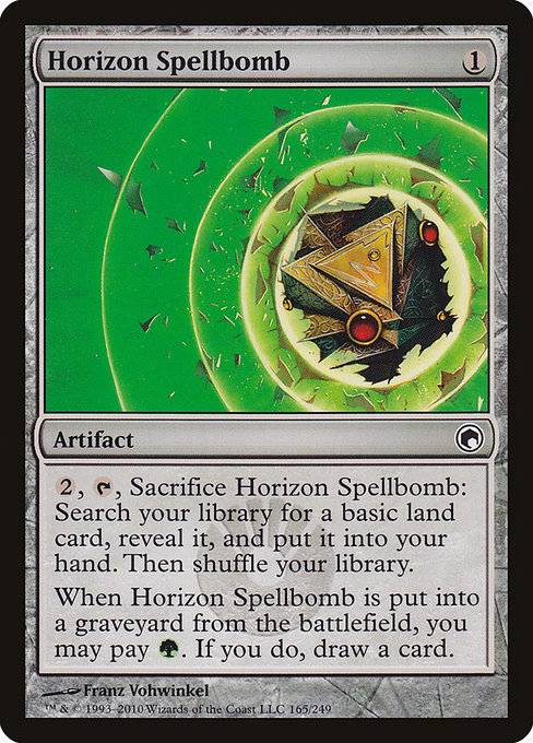 Horizon Spellbomb - Scars of Mirrodin Common Card