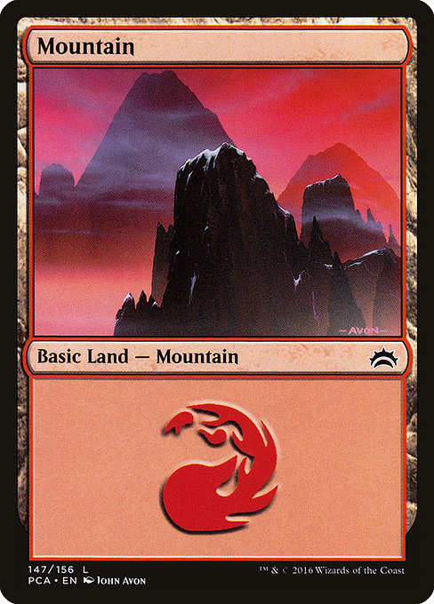Mountain - Planechase Anthology Common Card