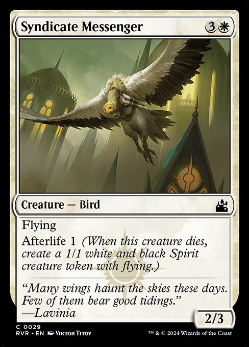 Syndicate Messenger - Ravnica Remastered Common Card