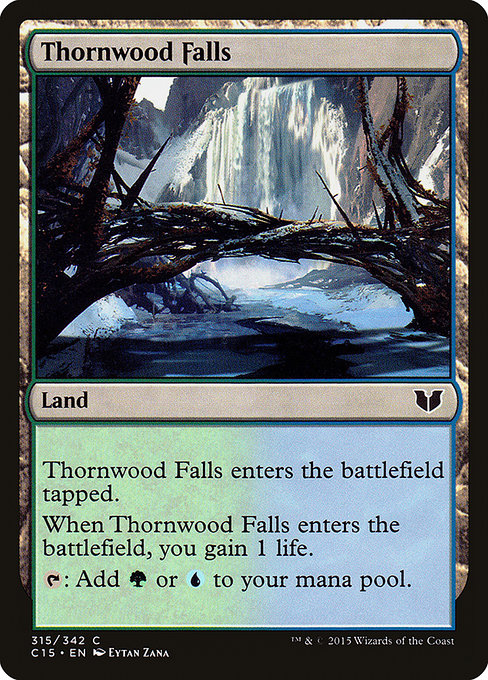 Thornwood Falls - Commander 2015 Common Card