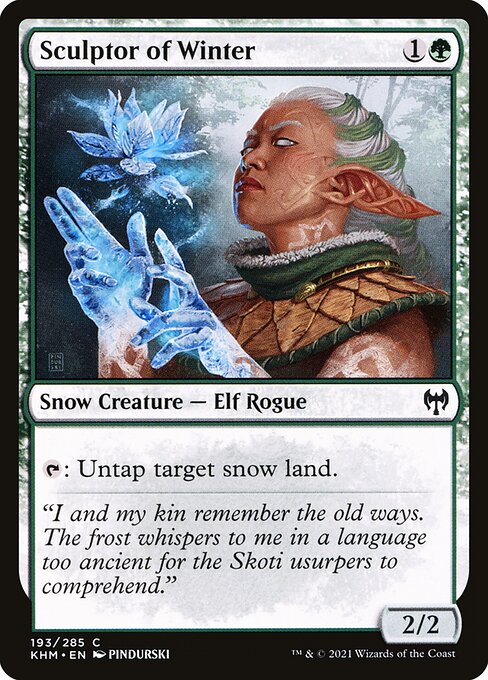 Sculptor of Winter - Kaldheim Common Card