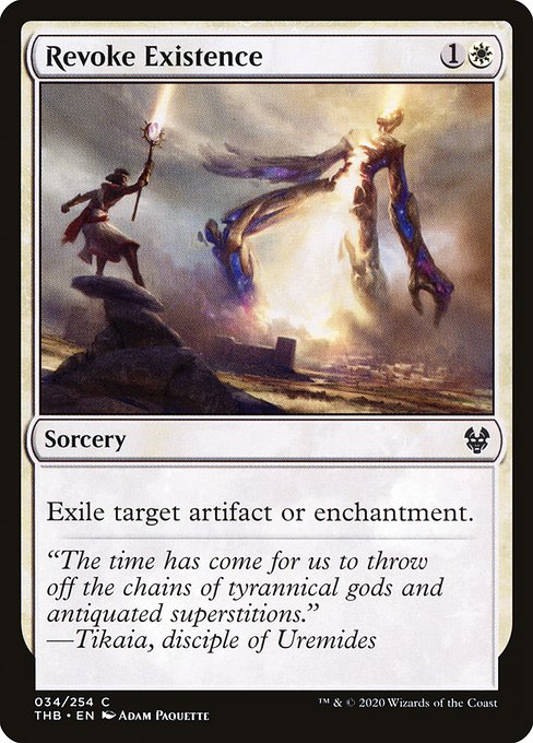 Revoke Existence - Theros Beyond Death Common Card