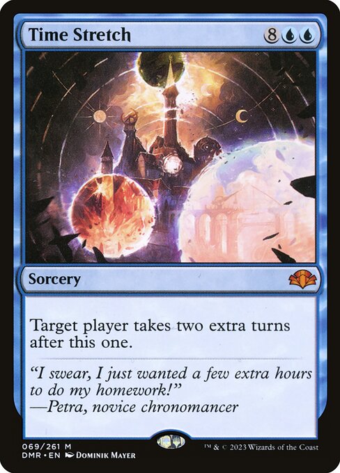 Time Stretch - Dominaria Remastered Mythic Card