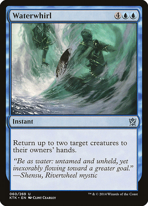Waterwhirl - Khans of Tarkir Uncommon Card