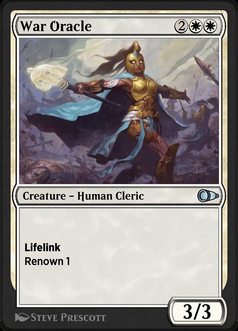 War Oracle - Pioneer Masters Uncommon Card