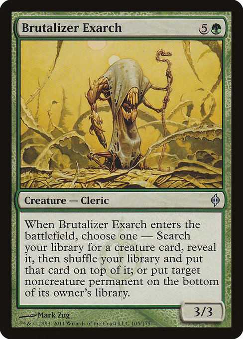 Brutalizer Exarch - New Phyrexia Uncommon Card
