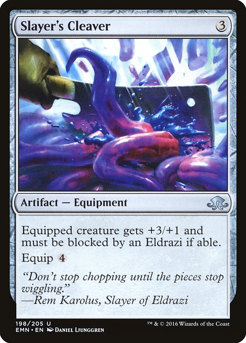 Slayer's Cleaver - Eldritch Moon Uncommon Card