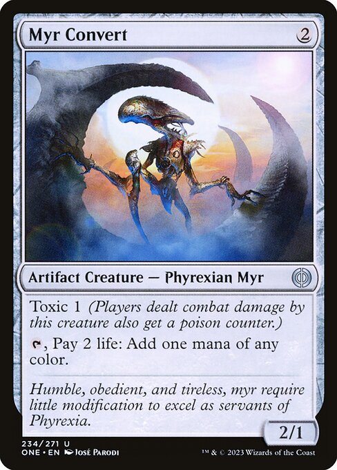 Myr Convert - Phyrexia: All Will Be One Uncommon Card