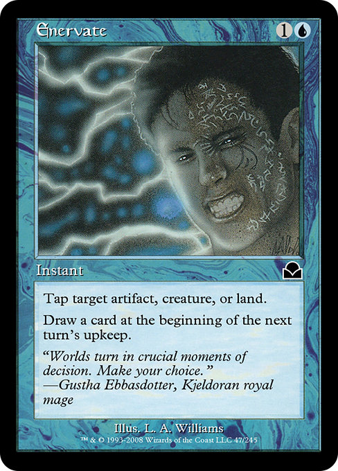 Enervate - Masters Edition II Common Card