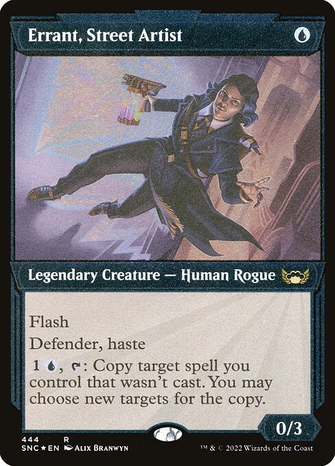 Errant, Street Artist - Streets of New Capenna Rare Card