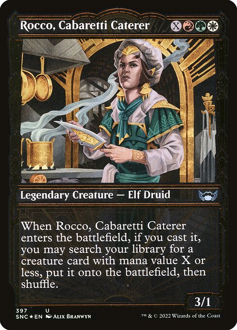 Rocco, Cabaretti Caterer - Streets of New Capenna Uncommon Card