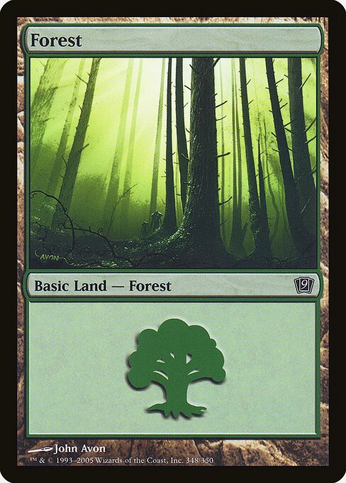 Forest - Ninth Edition Common Card