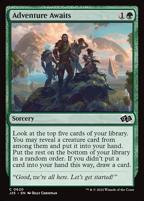 Adventure Awaits - Foundations Jumpstart Common Card