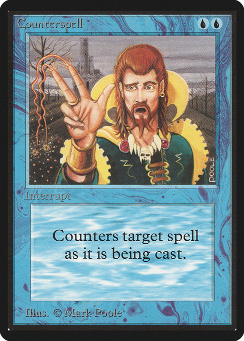 Counterspell - Limited Edition Beta Uncommon Card